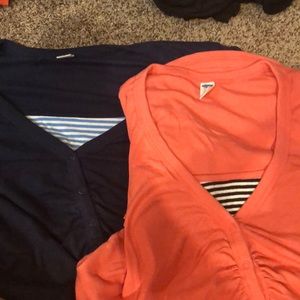 Nursing shirts. Maternity.